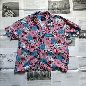 Floral Button-Up Shirt